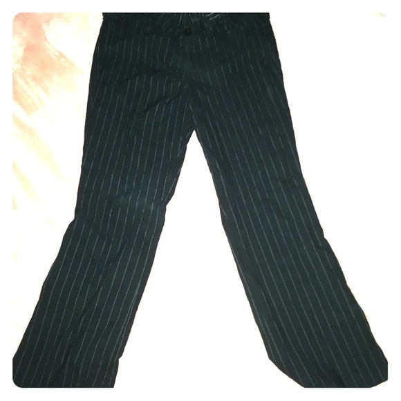 Pin Striped Work Pants - Picture 1 of 4